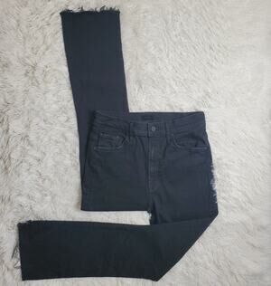 Mother Insider Crop Fray Jeans 27 / 4
